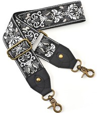 Purse Strap Wide Shoulder Strap Replacement Crossbody Handbag Adjustable Embr...