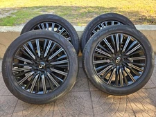 WHEEL RIMS AND TIRES  2019-21 INFINITI QX80 22" OEM RIMS AND TIRES (SET OF 4)