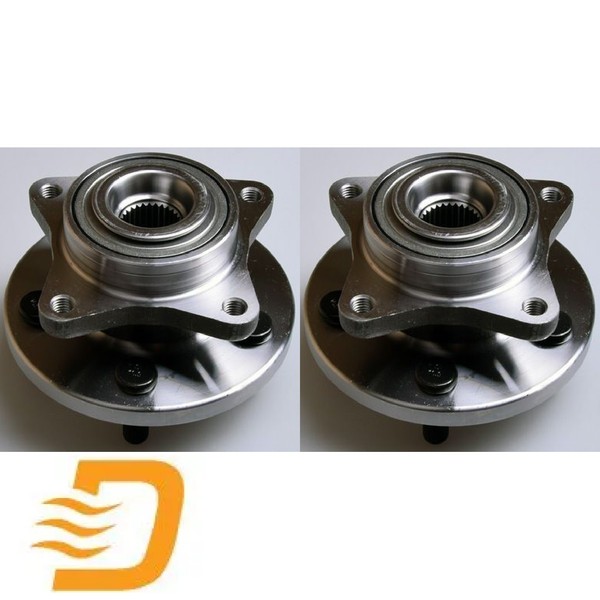2X Radlagersatz Denckermann W413585 2 Radlager Satz Links Rechts Vorne-image