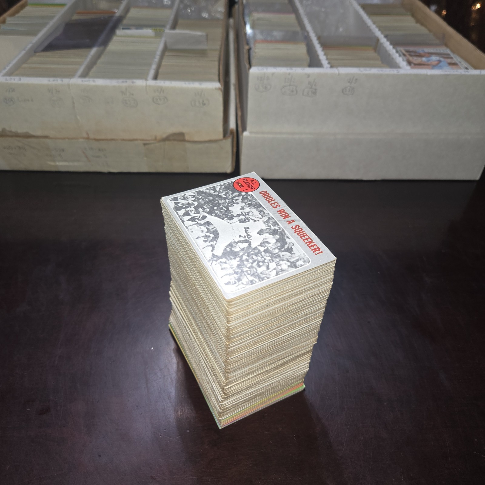 255 DIFFERENT 1970's TOPPS CARDS * ESTATE SALE FIND 1970~1972~1973~1974~1975⚡️13