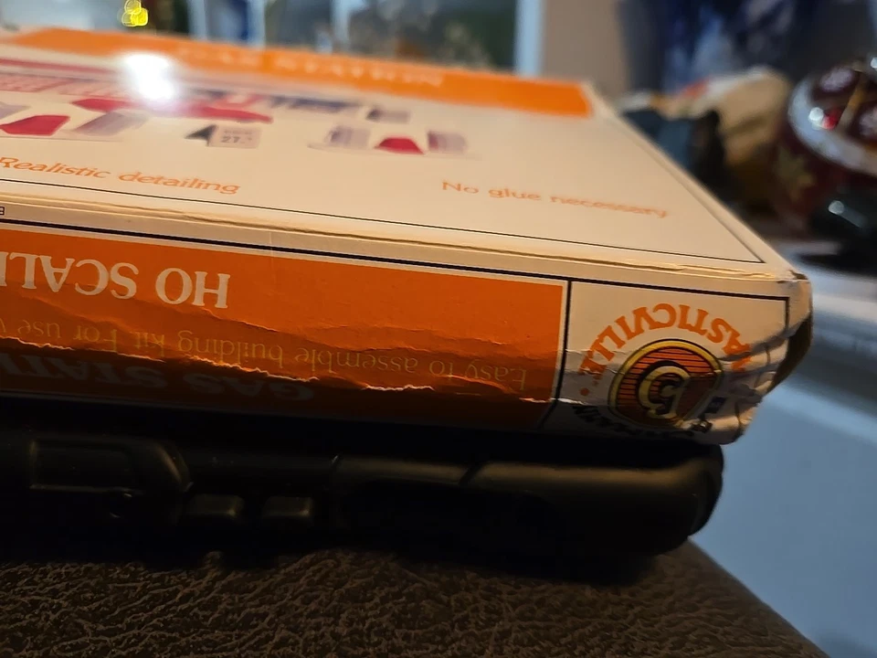 Bachmann Plasticville Gas Station O Scale Model Train Building Kit NEW 1962 - Image 3 of 3