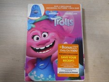 Trolls DVD 2020 Justin Timberlake Brand New Limited Edition Universal Bag Slip