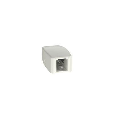 Panduit CBXQ1IW-A Quick Release Surface Mount Box 1 Port Off White