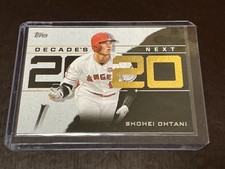 2020 Topps Series 1 Shohei Ohtani Decades’ Next Insert #DN-23