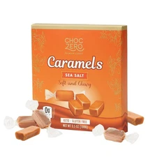 ChocZero Sugar Free Caramels - Keto Candy - All 3.5 Ounce (Pack of 1) 