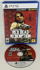 RED DEAD REDEMPTION - SONY PLAYSTATION 5 PS5 - COMPLETE TESTED  WORKING 