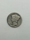 1917D Mercury Dime G+
