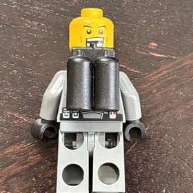 Lego Space Police 3 Officer 14 - Air Tanks #sp118 Set #5984