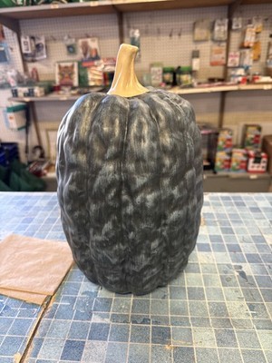 Target Hyde & Eek ~ 13'' Large Pumpkin Blue Black ~ Halloween 2025 NEW