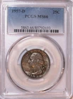 1957-D Washington Quarter - PCGS MS66 - #4257D FREE SHIPPING