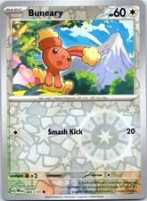 Pokemon TCG Buneary 083/131 SV: Prismatic Evolutions PRE Reverse Holo Common NM