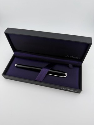 St. Dupont  Fidelio  Kugelschreiber Laque de Chine Schwarz/ Palladium Fullset