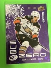 Olen Zellweger  rookie 2024/25 ice hockey Sub Zero 354/499 SZ-oz