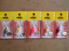 Field Hunter Gold Rush Shell 3g Set of 5 New!Keiryu (Mountain Stream) Fishing