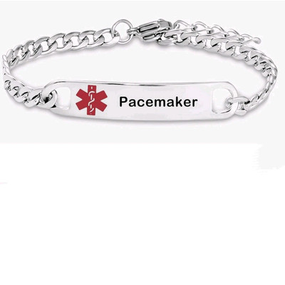 Pacemaker' Medical Alert Stainless NEW UK