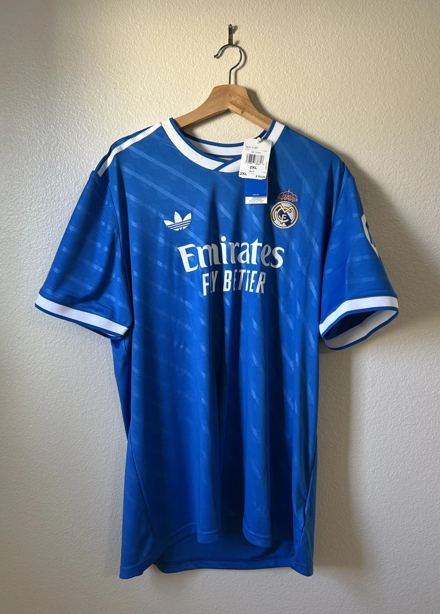 Real Madrid Blue Size 2XL International Club Soccer Fan Apparel