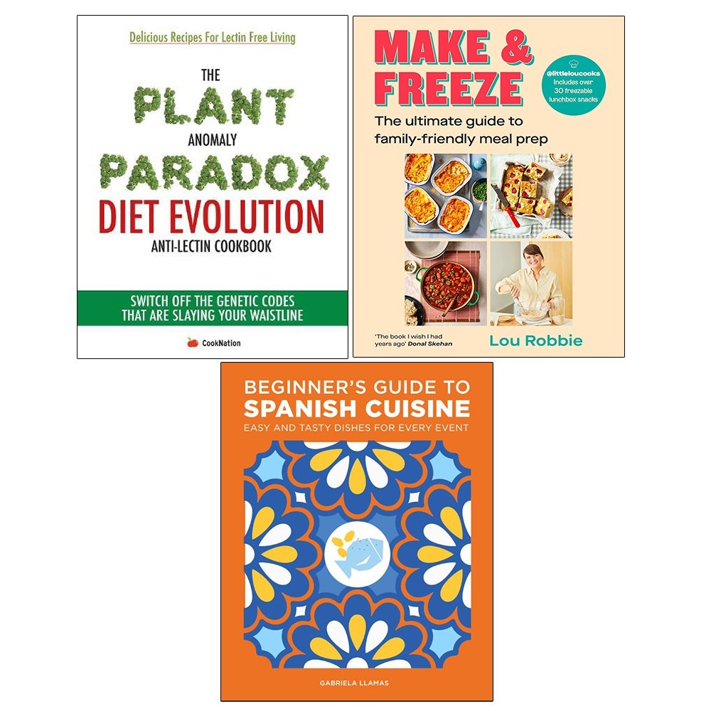 Make and Freeze (HB), Beginner Guide Spanish, Plant Anomaly Paradox Diet 3 Books