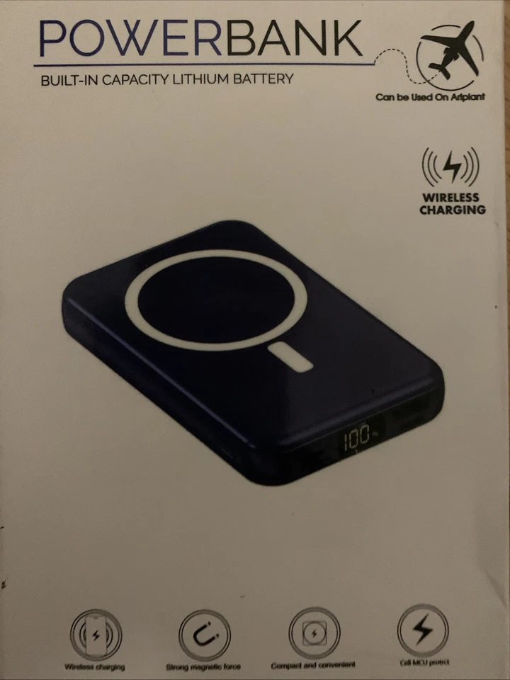 Banco de Alimentación 20000mAh 45W Cargador Portátil Batería Externa Respaldo para Teléfono Celular Foto 2 de 2