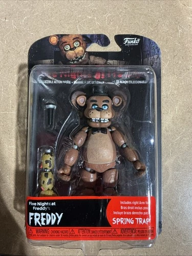 Funko Action Figure. FNAF, Freddy! Includes Right Arm For Spring Trap!