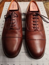 Timberland Men's Brown Leather Cap Toe Lace-Up Oxford Dress Shoes 12 M 96081