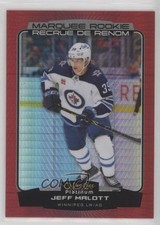 2022 O-Pee-Chee Platinum Marquee Rookies Red Prism 123/199 Jeff Malott #245 0nr3