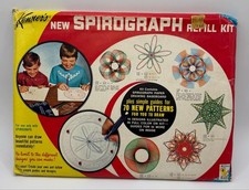 Vintage 1967 Kenner Spirograph Refill Kit - Unused  Sealed