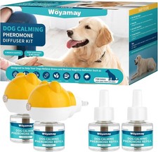 Dog Calming Diffuser, Dog Calming Pheromones Diffuser for Dog, 6-In-1 Calming Pl