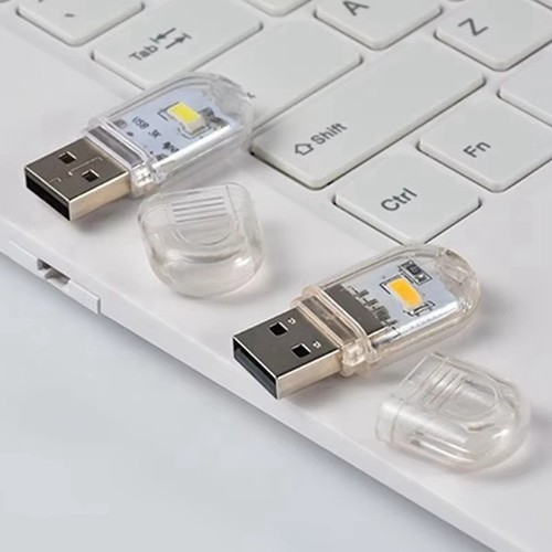 Lampe Connecteur LED USB pour Powerbank, Ordinateur--Lumière de Livre, Portable Nightlic1720 - Photo 7/8