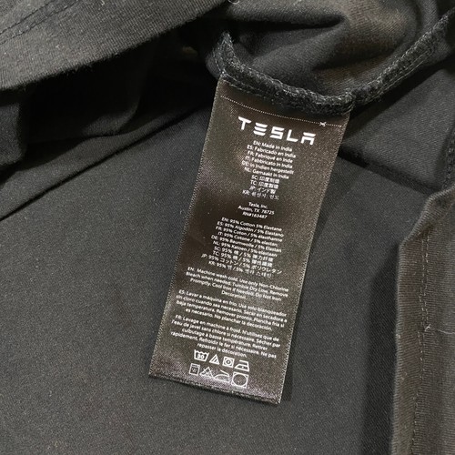Official Tesla Cybertruck Graphic T-Shirt Short Sleeve Casual Top Black Mens 3XL - Picture 5 of 7
