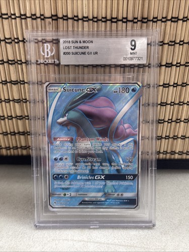 Suicune-GX graded BGS 9 for sale on eBay