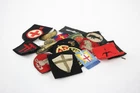 Military Mixed Cloth Badges Inc WW2 Era Desert Rat Anti Aircaft