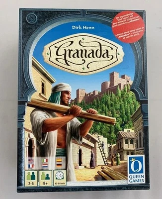 Granada Queen Games Brettspiel Deutsch Komplett Familienspiel 2-5 Spieler - Bild 1 von 4