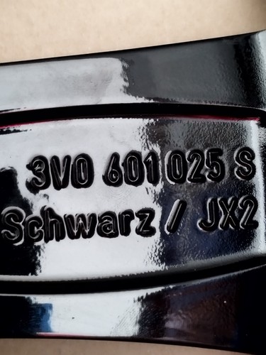 *1xNEU*original Skoda Superb III 3V Supernova gloss schwarz 8x19 ET44,3V0601025S - Bild 13 von 16