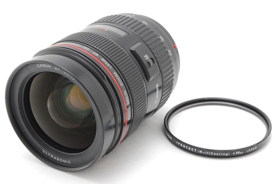 ¡¡Probado!! [EXC+5] Lente teleobjetivo zoom Canon EF 28-70 mm F2,8 L USM de JAPÓN Foto 3 de 4