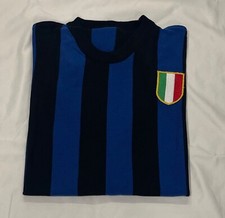 Maglia Inter Giacinto Facchetti N°3 Calcio Vintage Acrilico  Lanetta 1963/64