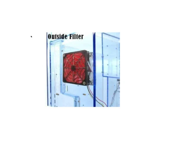 Evercool 120mm Spider Filter Fan - Sleeved - Image 4 of 4