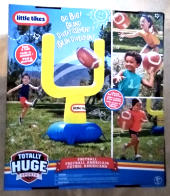 little tikes Totally Huge Sports FOOTBALL 2pc Kids Football Set
