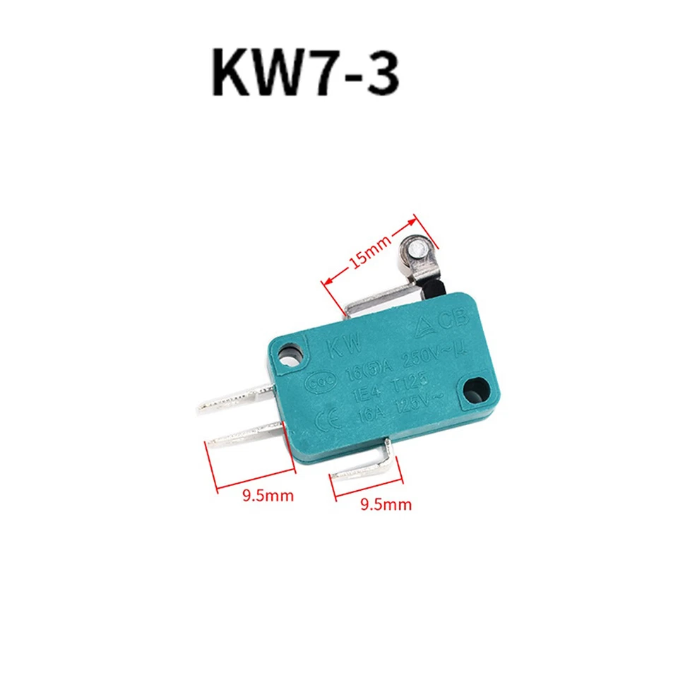 KW7 Micro Limit Switch Microswitch Snap Lever Action Micro Limit Switches - Image 3 of 4