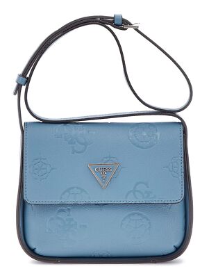 Light Blue Blaue Guess Tasche GUESS Keandra Crossbody Flap