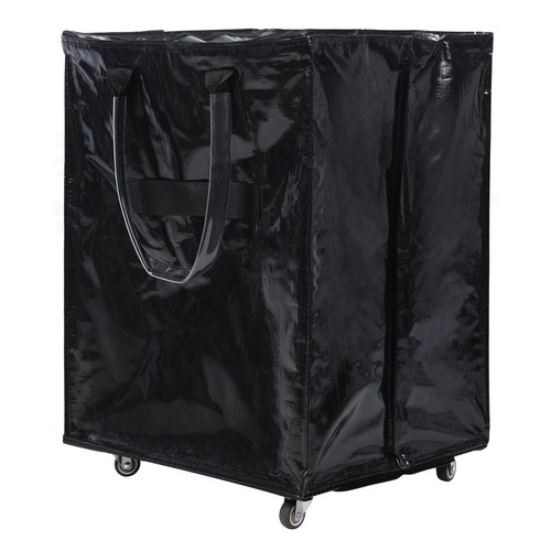 Bag Large Black Shopping Rolling Trolley Tote,Grocery Bag,Rolling Tote
