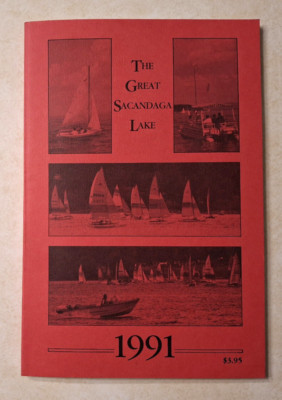 Great Sacandaga Lake 1991 NY Vintage History Tourist Travel Guide Adirondacks