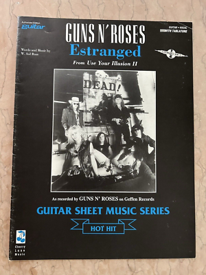 GUNS N' ROSES Guitar Tab sheet music ESTRANGED (1991) 15 pages