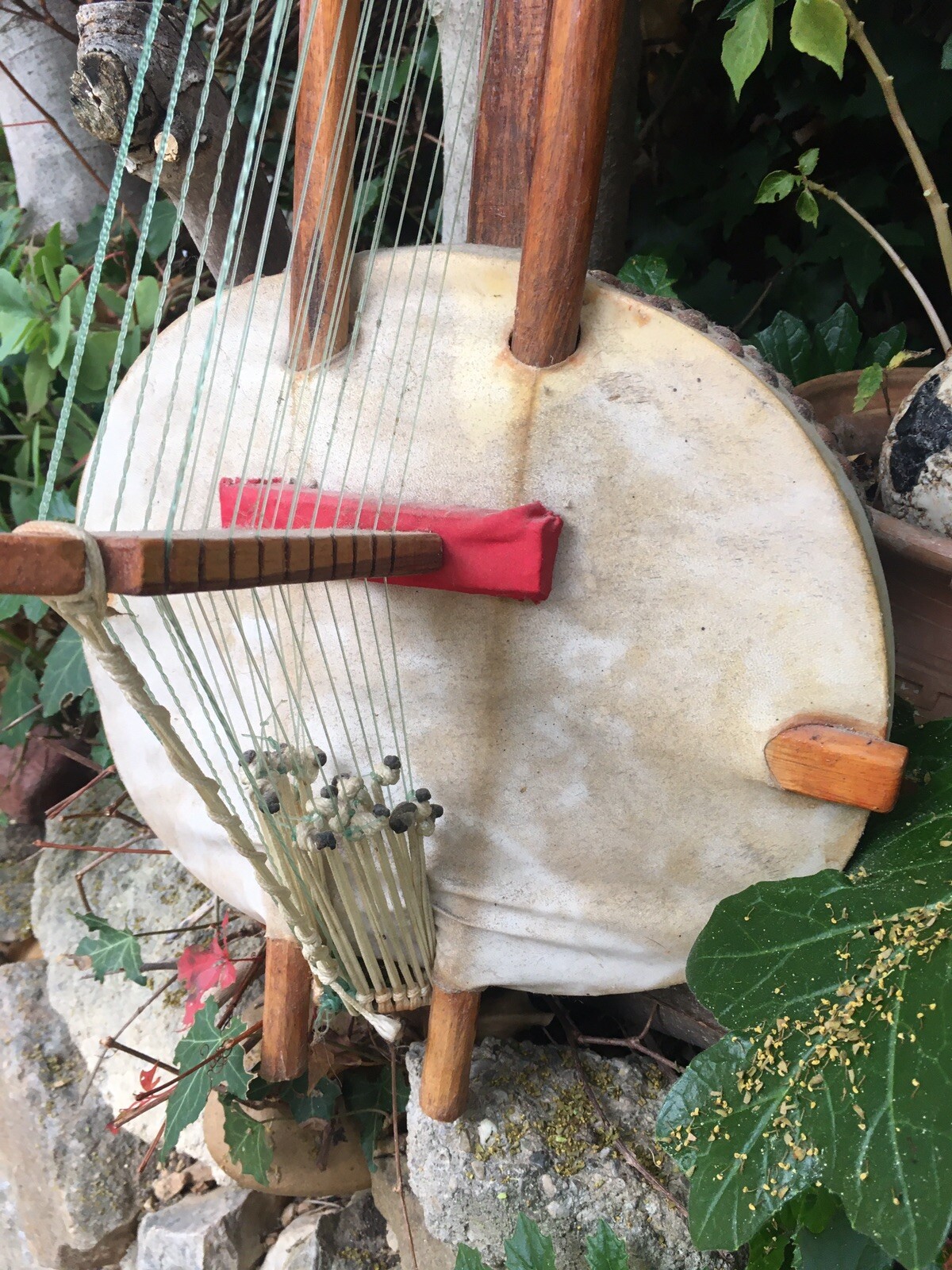 Kora Instrument de musique artisanal Bois Et Peau eBay