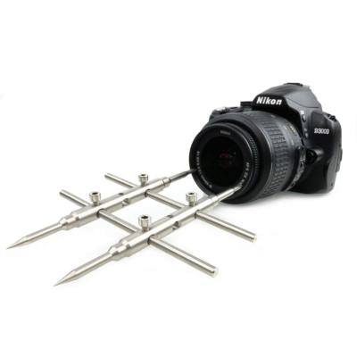 Stainless Steel Flat Pointed Tips Lens Wrench f Camera,Adjustable Jaw 10~120MM