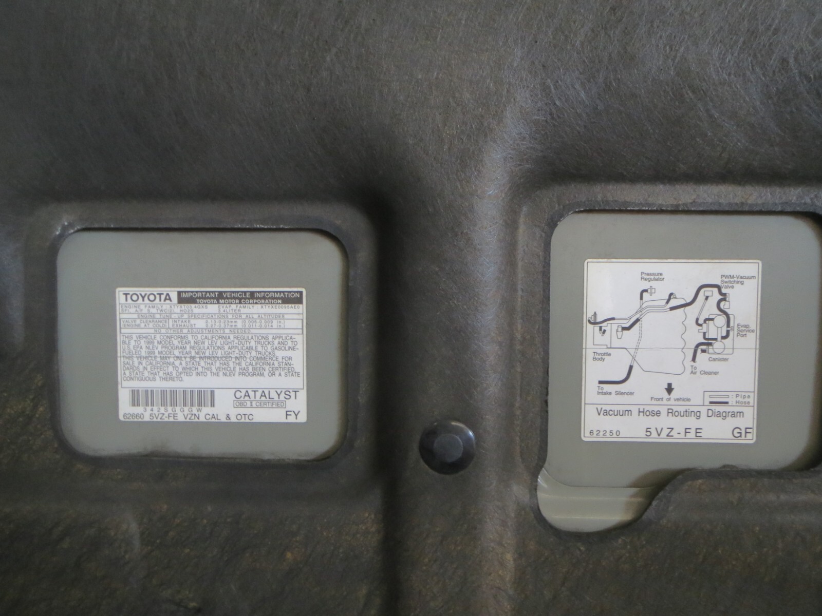 ️(NO SHIPPING) 2000 TOYOTA 4RUNNER LIMITED FRONT HOOD, COLOR K73/LF45. OEM. A13 | eBay