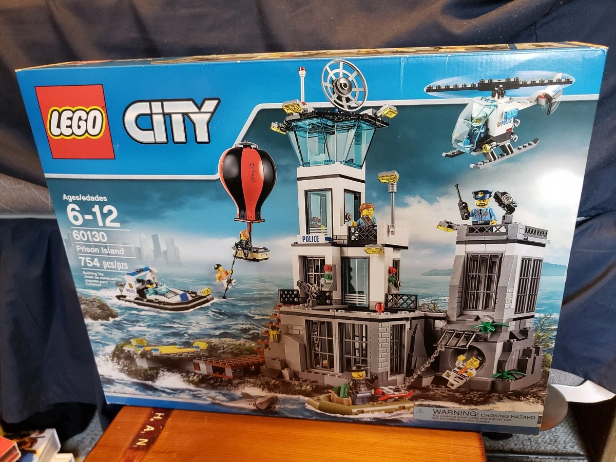 MUST SEE Lego City 60130- Prison Island RARE 100% NEW and OOP | eBay