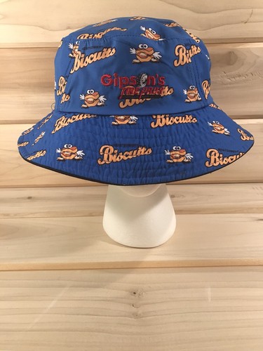 Montgomery Biscuits MiLB Bucket Hat One Size Stadium Giveaway Gipsons Tire Pros - Picture 5 of 7