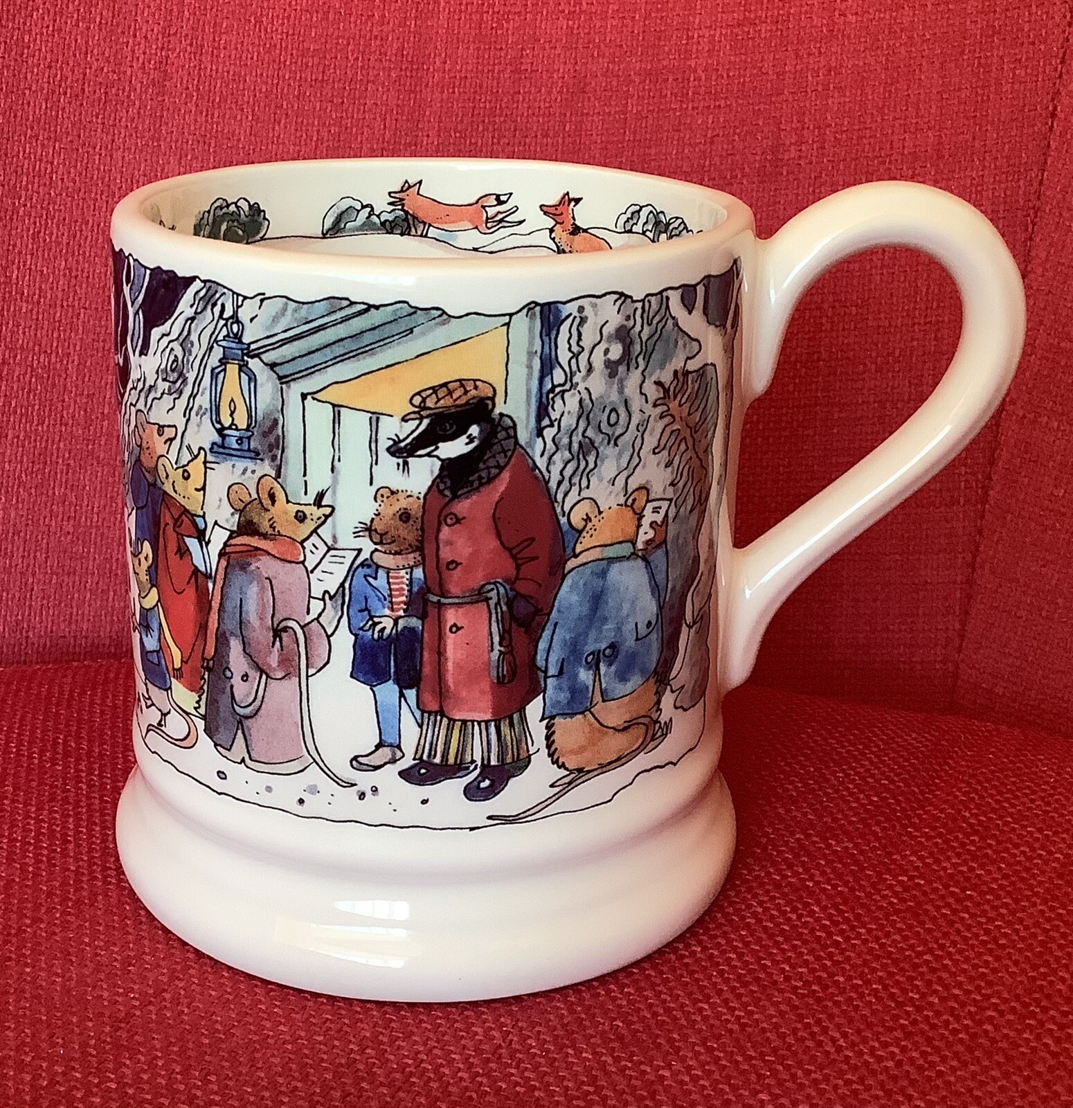 Emma Bridgewater Christmas In The Wild Wood MUG 1st A Year In The Country RARE