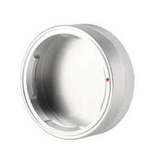 Heavy Metal M Rear Lens Cap Stainless Silver for Leica M