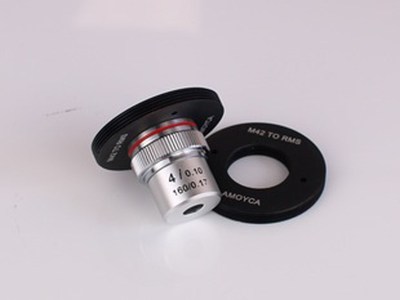 New RMS Thread to M42 Adapter for microscope objective flat DSLR